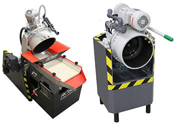 High energy disc finishing system